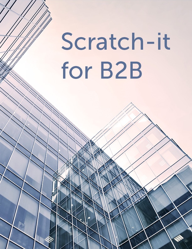Scratch-it for B2B